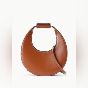 STAUD like new Mini Moon Bag in Tan